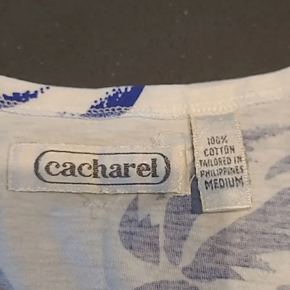 Cacharel sz M sleeveless top - Picture 5 of 8